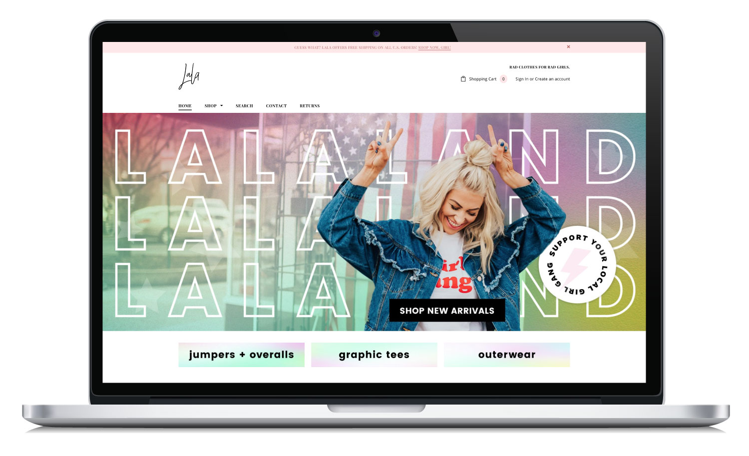 lalawebsite